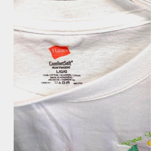 Vintage Souvenir T Shirt Pine Lodge Cabins Resort N Georgia Blue Ridge Mountain - Picture 5 of 9